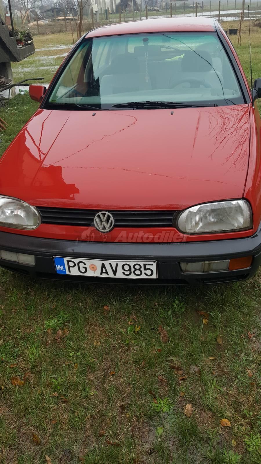 Volkswagen Golf 3 Cijena 700 € Crna Gora Danilovgrad Kosić