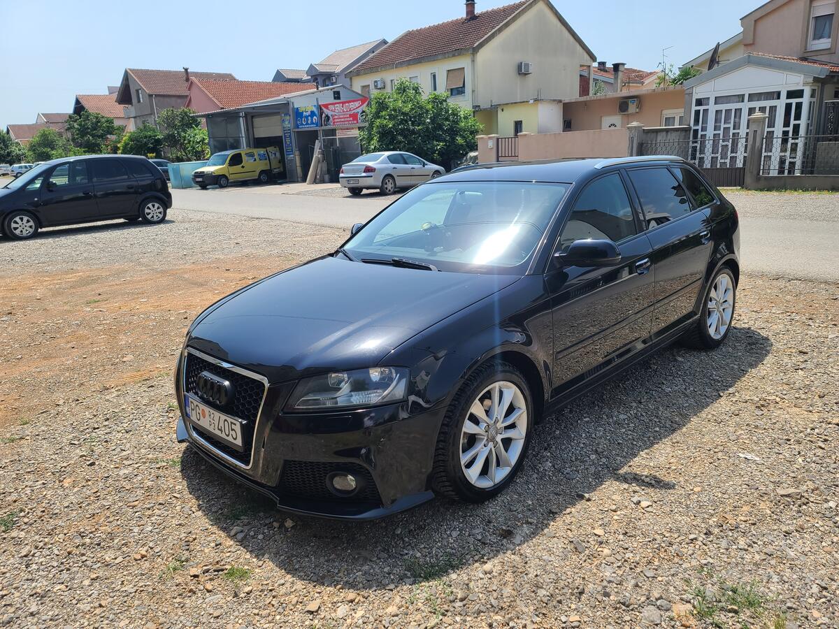 Audi A3 16 Tdi Cijena 8750 € Crna Gora Podgorica Centar Grada