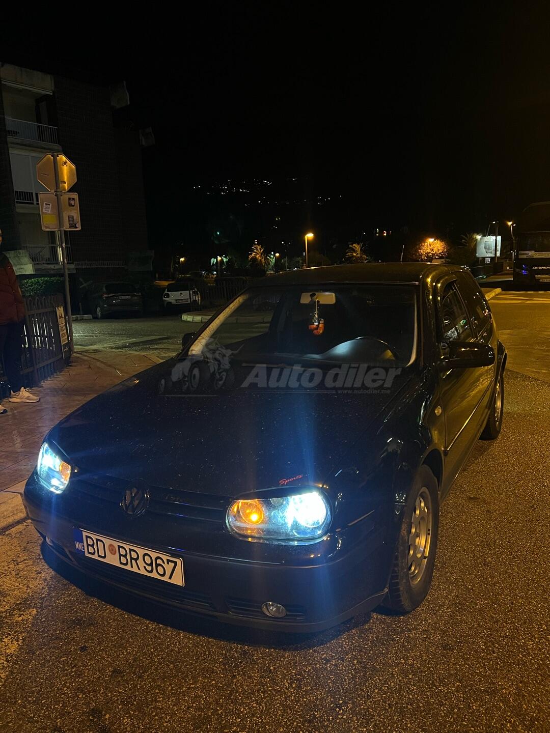Volkswagen Golf 4 1.9 74kw Cijena 3200 € Montenegro Budva