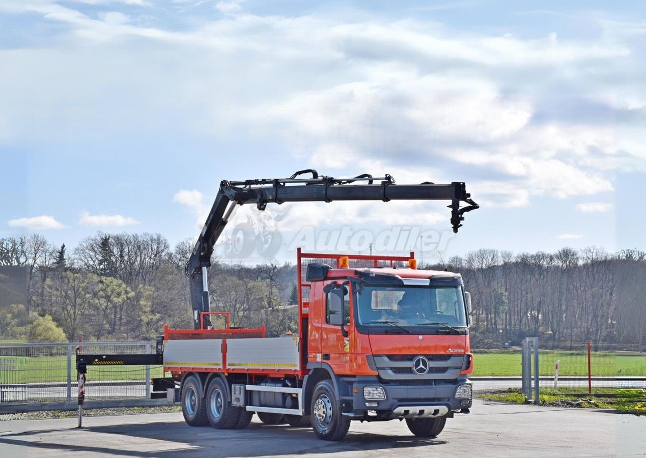 Mercedes Benz Actros X Ravna Platforma Kran Hiab Cijena