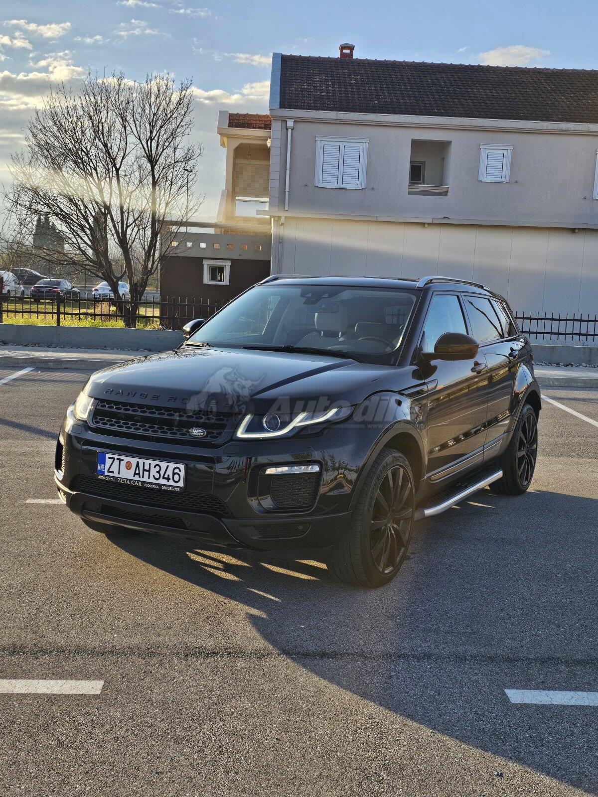 Land Rover - Range Rover Evoque - 2.0d - Cijena 19500 € - Crna Gora ...