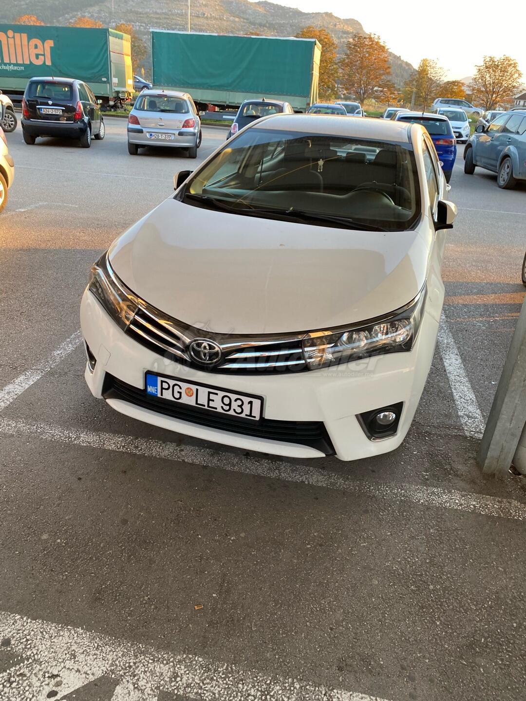 Toyota Corolla D D Luna Cijena Crna Gora Podgorica Podgorica U I Dio