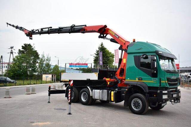 Iveco - TRAKKER Ravna Platforma 6x6 + Kran PALFINGER - Cijena 170500 ...