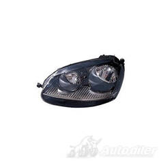 Left headlight for Volkswagen - Golf 5    - 2003-2009