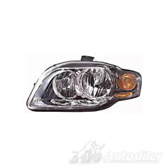 Left headlight for Audi - A4    - 2005-2009