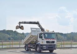 MAN - TGM 18.290 / Dvostrani Kiper + Kran HIAB