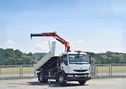 Renault - MIDLUM 300 DXi / Kiper + Kran FASSI