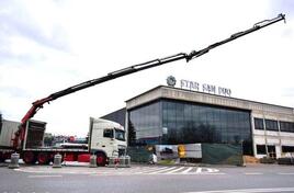 DAF - XF 440 / Kran FASSI + FLY JIB