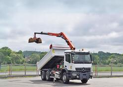 Mercedes Benz - AROCS 2635 / Dvostrani Kiper + Kran FASSI