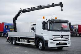 Mercedes Benz - ATEGO 1224 / Ravna platforma + Kran HIAB