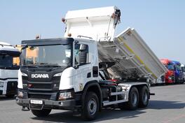 Scania - P 370 XT 6x4 / Dvostrani kiper