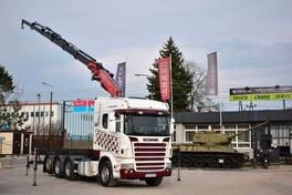 Scania - R 480 8x4 + Kran FASSI