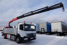 Mercedes Benz - ATEGO 1630 / Ravna Platforma + Kran FASSI