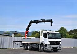 Mercedes Benz - AXOR 2633 / Ravna platforma + Kran