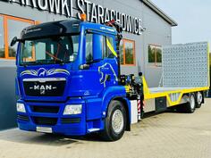 MAN - TGS 26.360 / Autotransporter + Kran HMF