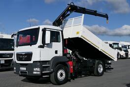 MAN - TGS 18.400 4x4 / Kiper + Kran HIAB