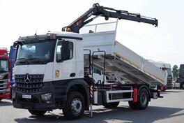 Mercedes Benz - AROCS 1836/ Kiper / HIAB Kran