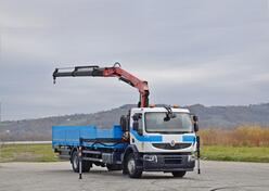 Renault - Premium 320 / Ravna Platforma + Kran FASSI