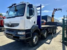 Renault -  KERAX 430 DXI 8x4 Ravna Platforma/Kran EFFER