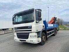 DAF - CF 85.410 / Ravna Platforma + Kran PALFINGER