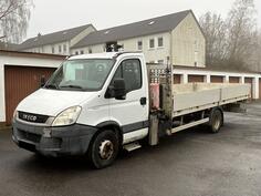 Iveco - DAILY 65C17/ Kran HIAB/ Ravna Platforma