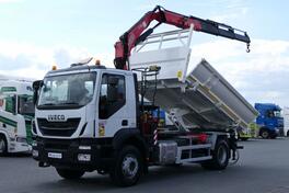 Iveco -  TRAKKER 360 / Dvostrani Kiper + Kran FASSI