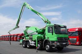 Mercedes Benz - ACTROS 3241 8x4 / Beton Mikser + Pumpa