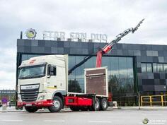 DAF - XF 440 6x2 Fassi F365 kamion platforma + kran / STR-0460
