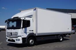 Mercedes Benz - ATEGO / 1221 / ACC / EURO 6 / 17 PALET kamion furgon + rampa / DOM-1618