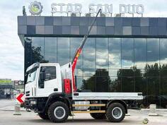 Iveco - Eurocargo 4x4 HMF 202 Euro 6 kamion platforma + kran /  STR-0326