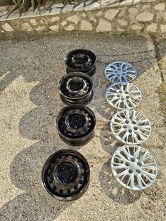 Fabričke - Zeljezne felge velicina 15 i fabricke rotkape od Kia Ceed 2017 - Čelik felne