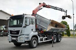 MAN - TGS 33.360,6x4,2 s kiper+kran IMP-2808