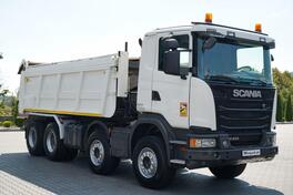 Scania - G 410,8X4,Kiper IMP-2887