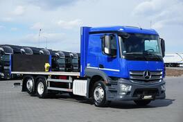 Mercedes Benz - ACTROS / 2543 / Euro 6 / kamion platforma / 6x2 / DOM-1711
