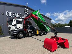 MAN - TGS TGX 35.400 / Euro 5 / czerpakiem + kran 8x4 / JOA-0194