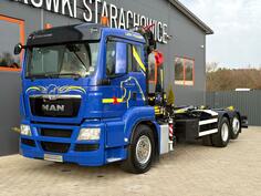 MAN - TGS TGX TGM 26.360 / 6x2 kamion rol kiper + kran / JOA-0216