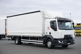 Renault -  D 16 / 280 / ACC / Euro 6 / kamion sa klizna zavesa cerada + rampa / DOM-1788