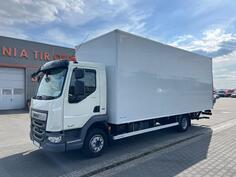 DAF - LF 210 12.210 16 PALETA kamion furgon + rampa / GRI-0399