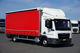 MAN - TGL / 12.190 / Euro 5 / 16 PALET kamion sa klizna zavesa cerada + rampa / DOM-1792