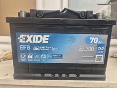 Battery Exide -  12V - 70 Ah