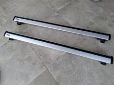 Roof racks, cargo boxes, tents, and roof platforms