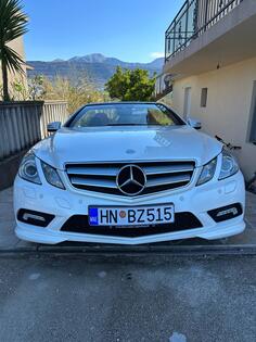 Mercedes Benz - E 250 - CABRIO AMG LINE 2.2 cgi, 150 kw