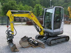 Wacker - Mini bager Neuson Wacker EZ26 sa 2 kašike + NOVI čekič