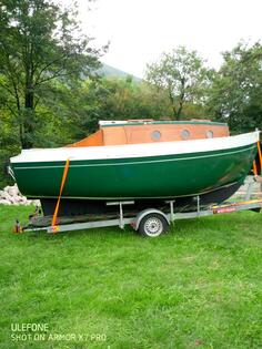 Abati yachts - Drvena plastificirana jedrilica,ručno rađena unikatne izrade