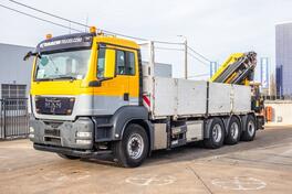 MAN - TGS 35.440 8x4 Ravna Platforma + Kran Palfinger PK 42002-SH