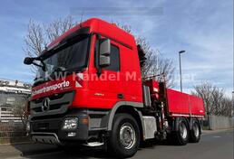 Mercedes Benz - Actros 2651 6x4 Ravna platforma + Kran Atlas 190.2