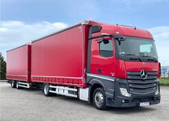 Mercedes Benz - Actros 1840 kamion sa ceradom + prikolica sa ceradom