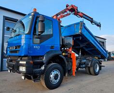 Iveco - Trakker 190T33 4x4 Kiper  + Kran Atlas 120.2E