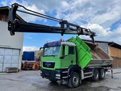 MAN - TGS 26.400 6x4 Kiper + Kran PK 15002