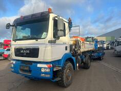 MAN - TGM 13.290 4x4 Kiper + Kran Hiab 088 3 Duo